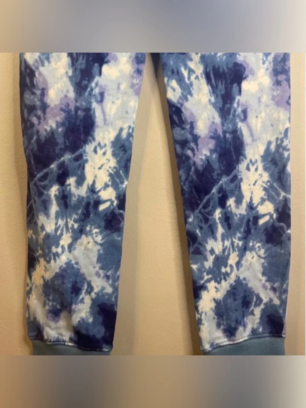 Old Navy Tie-Dye Joggers XXL Blue White NWT Girls  #43